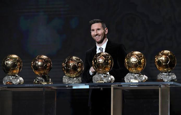 Argentina and Barcelona Captain, Lionel Messi has won six Ballons D’or